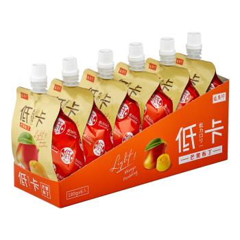 【盛香珍】低卡芒果布丁180gX6包/盒