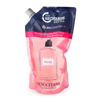 LOCCITANE 歐舒丹 玫瑰沐浴膠補充包(500ml)-國際航空版