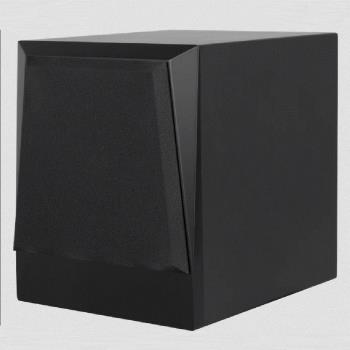 Emotiva XS10 為專業劇院落地型重低音喇叭，搭載10寸單體，提供強勁低頻表現，內建調變系統及聲音輸入線，尺寸43.8x36.2x44.5cm，重量30kg（盒裝），適閤家庭劇院系統，電源110~220V，產地中國，保固1年。規格以實際出貨為準。