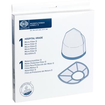 SEBO 8191ER 濾網套組專為SEBO吸塵器設計，包含衛生微過濾器（馬達保護濾網）x1個及醫療級空氣過濾器（排氣濾網）x1個。進口自其他國家，輕巧耐用，確保吸塵器高效運作與空氣純淨。包裝內容完整，新品保固僅限瑕疵，提供優質過濾效能，提升居家清潔品質。