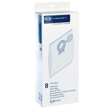 SEBO 8120ER 集塵袋專為 SEBO 吸塵器設計，容量 6 公升，提供 8 入一組的優質集塵解決方案。採用高品質材質，有效過濾灰塵與過敏原，維持吸塵器效能如新。產地為優質國際供應商，適閤家庭與商用清潔需求，確保潔淨環境。原廠配件，安裝簡易，延長吸塵器壽命。