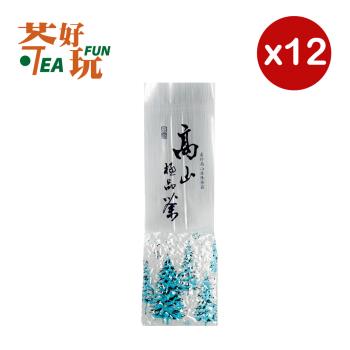 【茶好玩】臺灣特選 冰翠四季春 三斤尊爵組(12包150g-3斤;茶葉.四季春.冷泡)