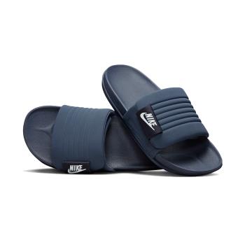 NIKE 男女 拖鞋 NIKE OFFCOURT ADJUST SLIDE 深藍色 白色 - DQ9624400/100