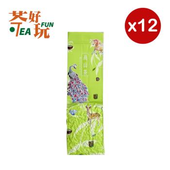 【茶好玩】臺灣特選 午時奶香金萱 三斤尊爵組(12包150g-3斤;茶葉.金萱.冷泡)