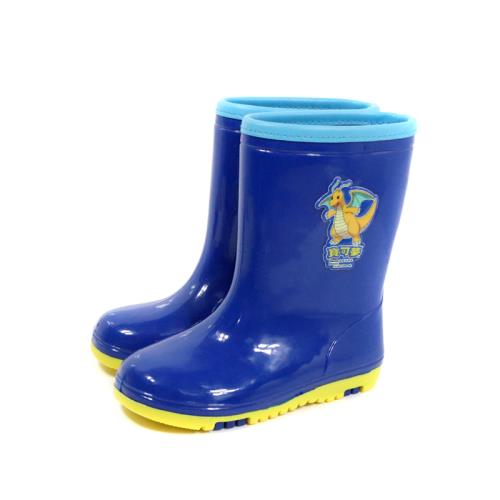 Pokemon 寶可夢 快龍 雨鞋 雨靴 藍色 中童 童鞋 PA7313 no977
