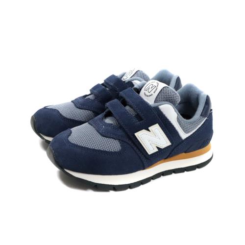 New Balance 運動鞋 魔鬼氈 深藍色 中童 童鞋 PV574DNH no157