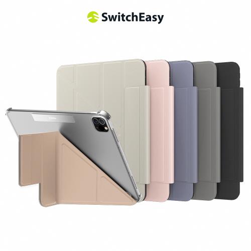 SwitchEasy 魚骨牌 iPad Air 13吋 Origami Nude 多角度透明保護殼(支援最新2025 iPad Air 13 M3)