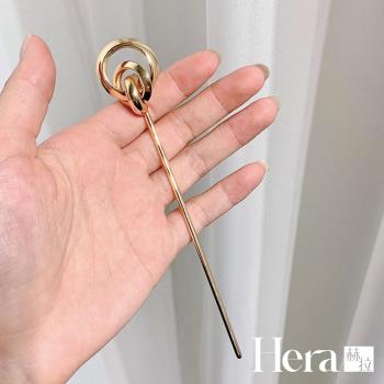 【Hera 赫拉】唯我主義氣質金屬簡約髮簪 H112120503圓環款HZC2