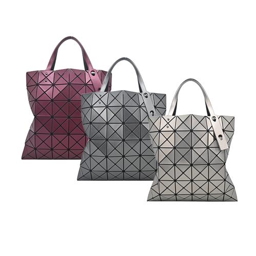 ISSEY MIYAKE 三宅一生 BAOABO金屬光6X6手提包(多色選)-慈濟