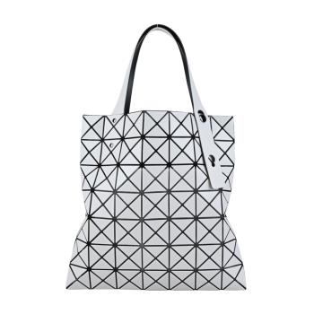 ISSEY MIYAKE 三宅一生 BAOBAO 7x7霧面手提包-淺灰-慈濟