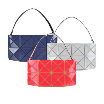 ISSEY MIYAKE 三宅一生 BAOBAO 亮面2x4拚色小手提-三色選-慈濟