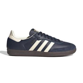 Adidas Samba OG 男 藍白 焦糖底 德訓鞋 運動 復古 休閒鞋 ID2056