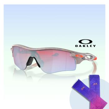 【Oakley】Radarlock path 亞洲版 滑雪運動太陽眼鏡(OO9206-89 Prizm snow sapphire 鏡片)