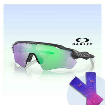 【Oakley】Radar ev path 公路運動太陽眼鏡(OO9208-A1 Prizm road jade鏡片)