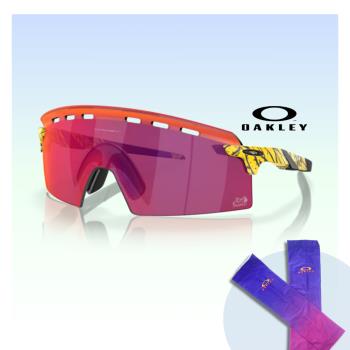 【Oakley】2023年環法自由車賽 Encoder strike vented 公路運動太陽眼鏡(OO9235-07 Prizm road 鏡片)