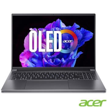 ACER Swift X SFX16-61G-R4EP 灰(R7-7840HS/32G/RTX4050-6G/512G PCIe/W11/16)