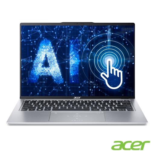 ACER Swift GO SFG14-73T-96UZ 銀(Ultra 9 185H/32G/1TB SSD/W11/WUXGA/14)