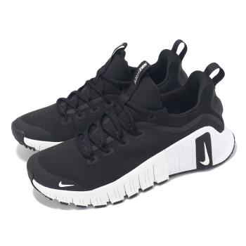 Nike 訓練鞋 Wmns Free Metcon 6 女鞋 黑 白 健身 重訓 運動鞋 FJ7126-001