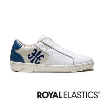 ROYAL ELASTICS ADELAIDE 白藍真皮時尚休閒鞋 (男) 02641-005