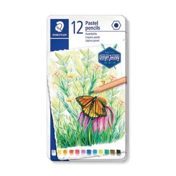 【STAEDTLER 施德樓】專業精品級 設計家粉彩色鉛筆12色組 MS146P M12