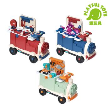 Playful Toys 頑玩具 滑行火車家家酒 (廚房玩具 醫生玩具 滑步車 兒童禮物)