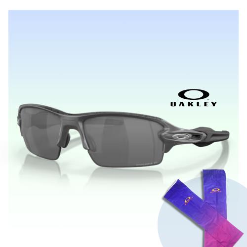 【Oakley】Flak 2.0 亞洲版 運動偏光太陽眼鏡(OO9271-52 Prizm black 偏光鏡片)
