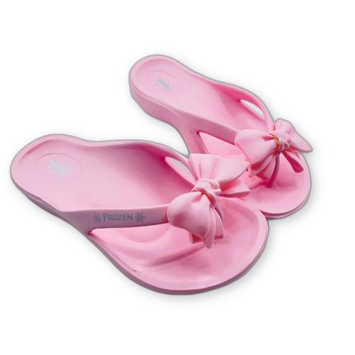 冰雪奇緣蝴蝶結拖鞋
