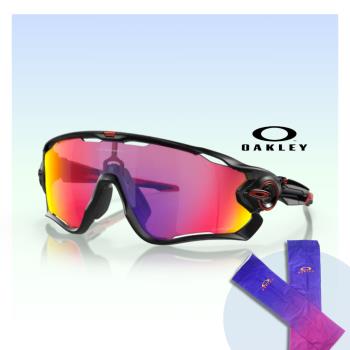 【Oakley】Jawbreaker 公路運動太陽眼鏡(OO9290-20 Prizm road 鏡片)