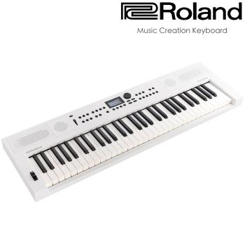 『ROLAND 樂蘭』全新型態進階款61鍵音樂創作伴奏電子琴 GO:KEYS 5 / 紳士白 公司貨保固
