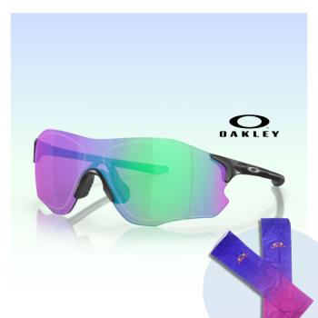 【Oakley】Evzero path 亞洲版 高爾夫運動太陽眼鏡(OO9313-05 Prizm golf 鏡片)