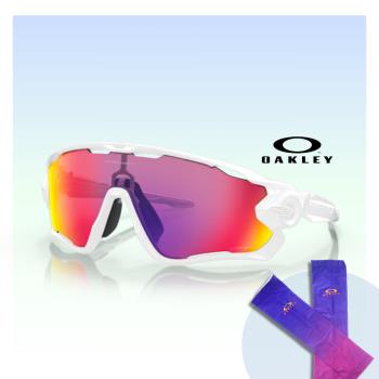 【Oakley】Jawbreaker 公路運動太陽眼鏡(OO9290-55 Prizm road 鏡片)