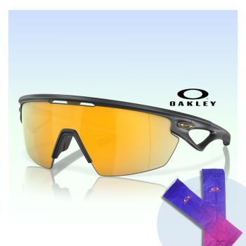 【Oakley】Sphaera 運動偏光太陽眼鏡(OO9403-04 Prizm 24k 偏光鏡片)