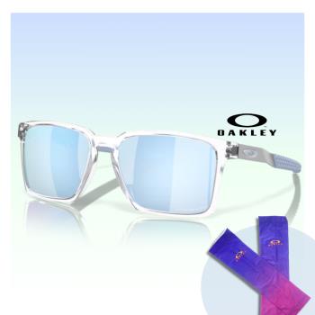 【Oakley】Exchange sun 休閒偏光太陽眼鏡(OO9483-03 Prizm Sapphire Polarized 偏光鏡片)