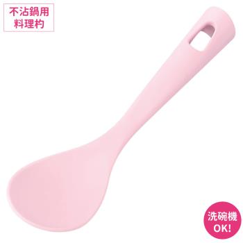 日本製SHIMOMURA下村工業PITAKO不沾鍋牛奶鍋用攪拌料理湯匙17cm分食湯杓PC-203