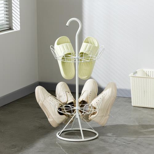 HappyLife 多功能晾曬鞋架雙層 Y11639