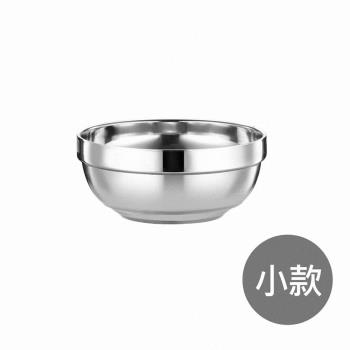 【嘟嘟太郎】單入!304不鏽鋼雙層防燙碗 (小款11.5cm) /隔熱碗 防燙碗 雙層碗 不銹鋼碗 防摔碗