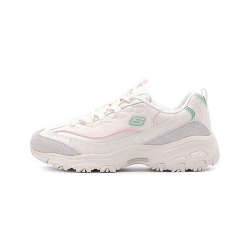SKECHERS DLITES 綁帶運動鞋 奶茶 150231NTMT 女鞋