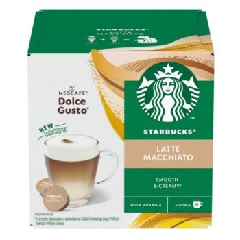 雀巢 星巴克拿鐵咖啡 (1盒/12顆) 一條三盒 / (適用 DOLCE GUSTO 咖啡機)