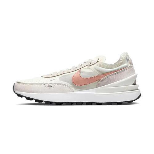 Nike Waffle One 女 米粉色 小Sacai 解構 輕量 休閒鞋 DN4696-102