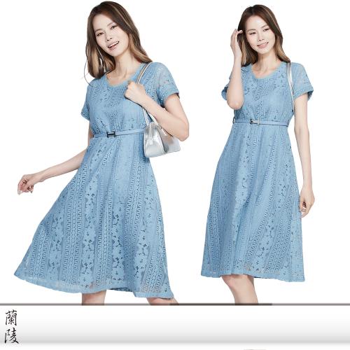蘭陵高訂系列精品蕾絲洋裝