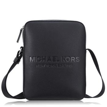 Michael Kors 荔枝紋皮革 / 小款 / 斜背包_黑色