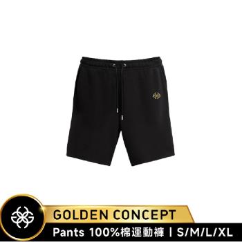 【Golden Concept】Sweat Shorts 運動短褲 (刺繡款/金色LOGO) CT-SS617-GE