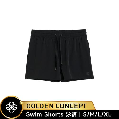 【Golden Concept】Swim Shorts Nylon 泳褲 (刺繡款/黑色LOGO) CT-SS618-BKE