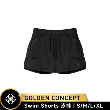 【Golden Concept】Swim Shorts 泳褲 (刺繡款/黑色LOGO) CT-SS619-BKE