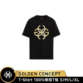 【Golden Concept】短袖T-Shirt (印花LOGO款/金色) CT-TS531-GP