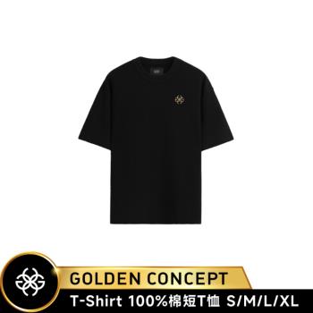 【Golden Concept】T-Shirt Oversize (印花LOGO款/金色) CT-TS524-GP