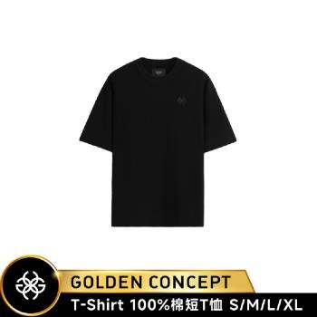 【Golden Concept】T-Shirt Oversize (3D款/黑色) CT-TS525-BK-3D
