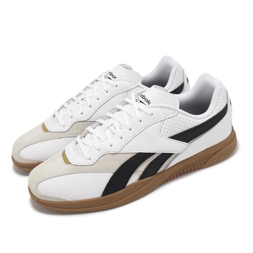 Reebok 休閒鞋 Hammer Street 男鞋 女鞋 白 黑 膠底 復古 麂皮 情侶鞋 100208323