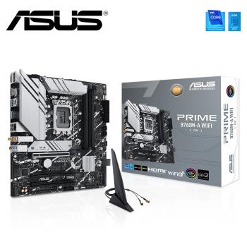 【ASUS 華碩】PRIME B760M-A WIFI-CSM mATX 主機板 D5