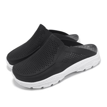 Skechers 拖鞋 Creston Ultra-Havana 男鞋 黑 白 輕量 緩衝 防水 涼拖鞋 243100BLK